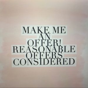 MAKE ME AN OFFER